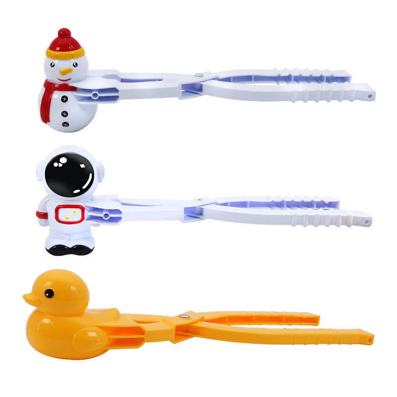 Juguetes para niños bola de nieve abrazadera patito juguete de invierno nieve artefacto juego de bolas de nieve artefacto de muñeco de nieve image 5