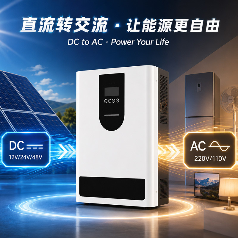 Inverter solar todo en uno controlador MPPT inverter de almacenamiento de energía fuera de la red 12 / 24V onda sinusoidal pura control inverso