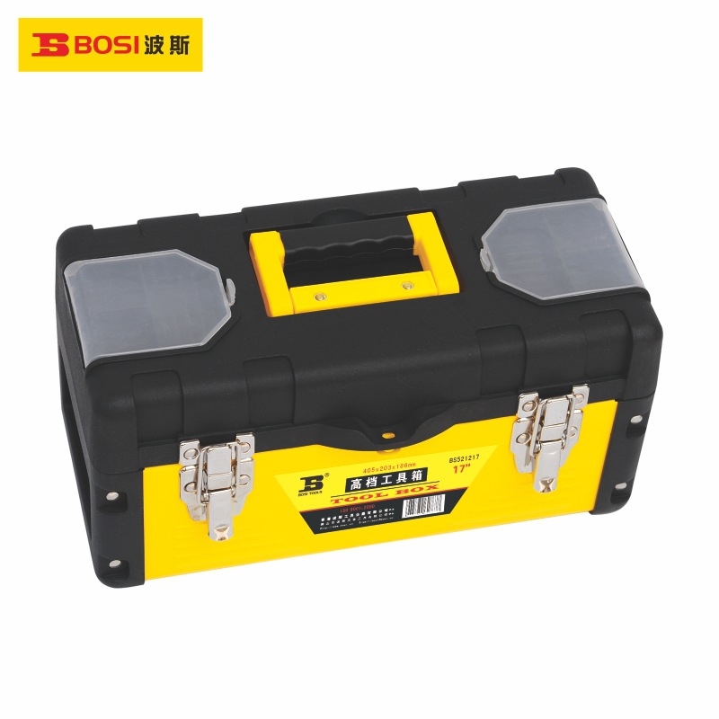 波斯工具铁塑工具箱14寸17寸19寸BS521214 BS521217 BS521219