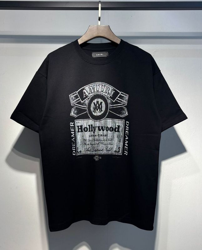 貿易クロスAm新文字クラシックプリント半袖男女同型カップルTシャツiri夏高iri製品タイプ|undefined