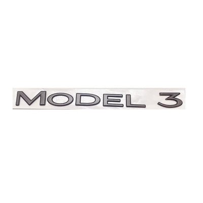 Car logo – for Tesla MODEL Y cover - model3-matte-black