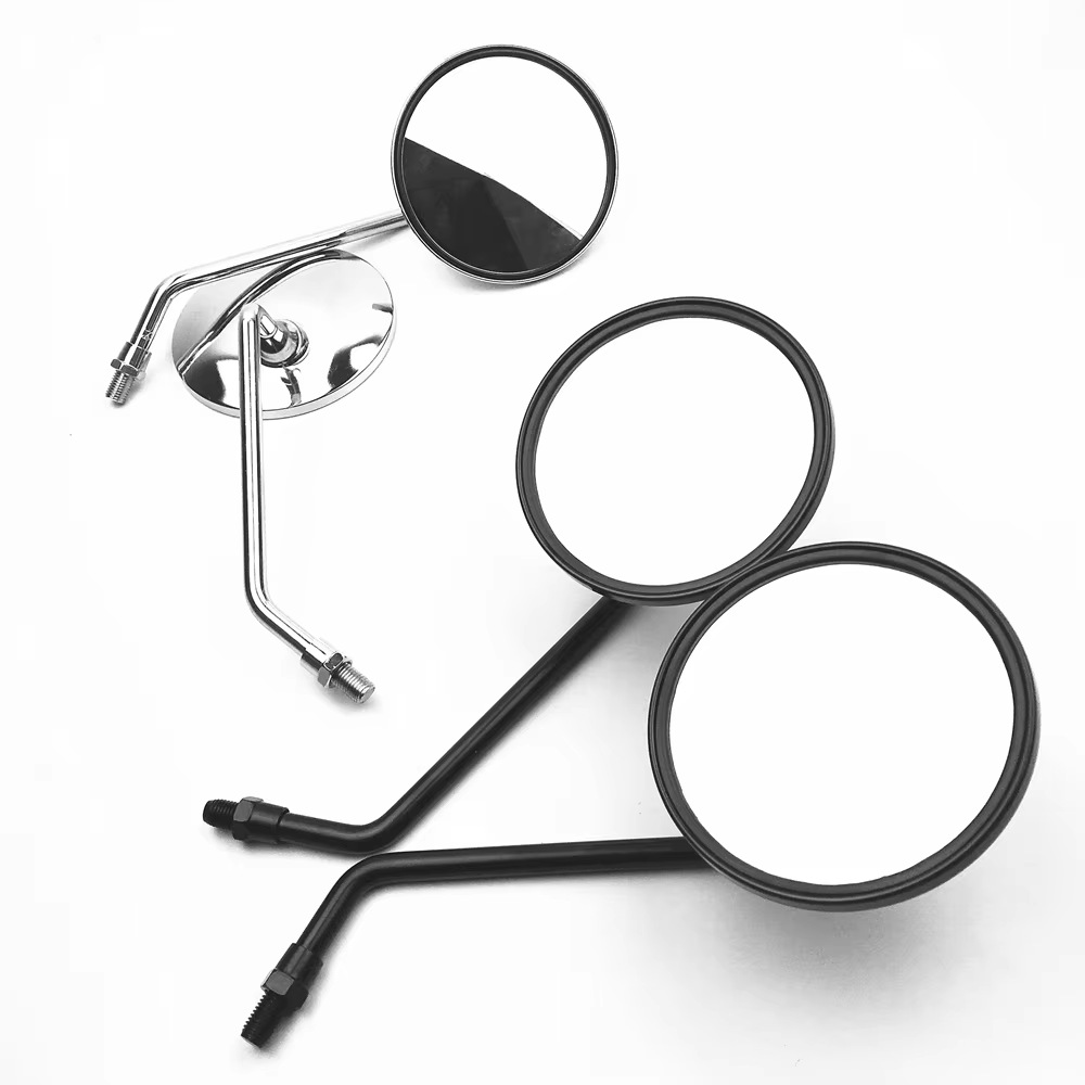 Suitable for Kawasaki, Suzuki, Ducati, Aprilia Long-Stem Motorcycle Rearview Mirrors