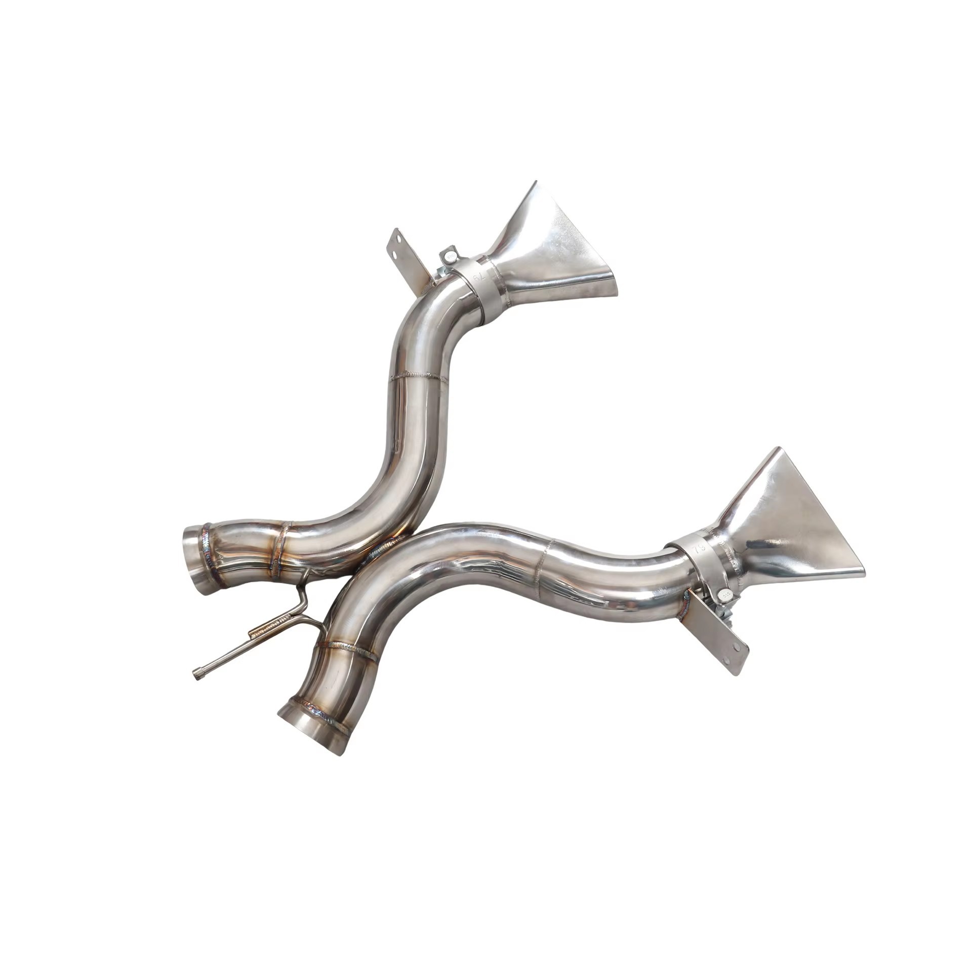 Suitable for McLaren MP4 650S 625 high-performance stainless steel exhaust pipe