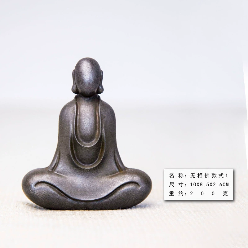 Новый китайский национальный стиль, без лица—статуя Будды, Zen декоративное исследование, обучение, чайная чашка, хэндмрафт из чугуна, домашнее убранство