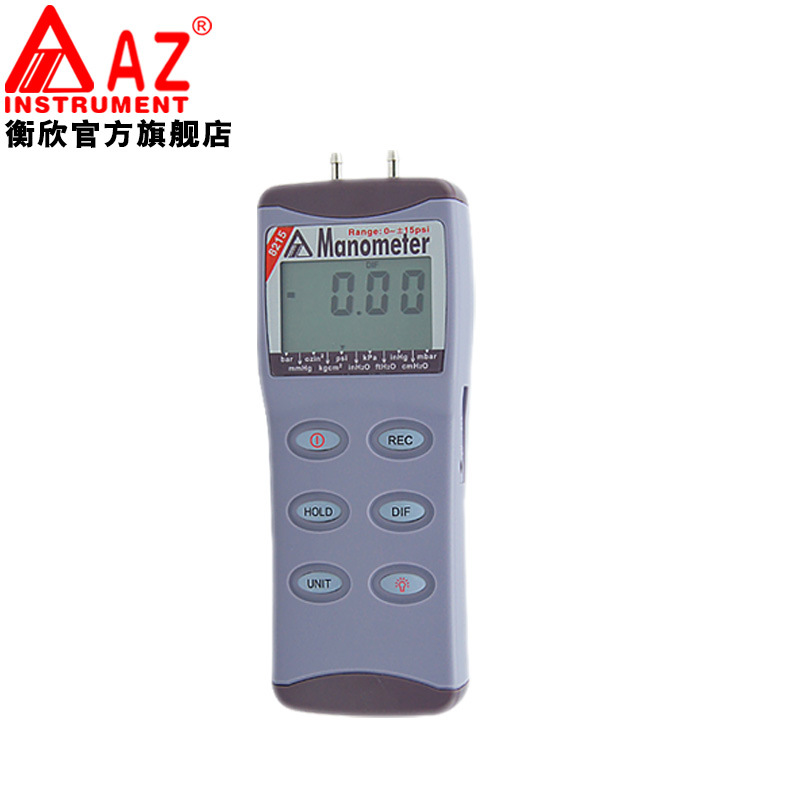 Heng Xin AZ8215 Precise Electronics Manometer atmosphere number Count Negative Pressure gauge