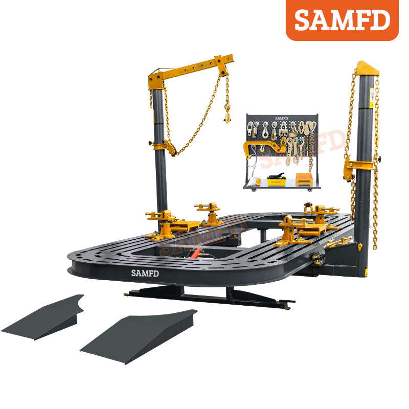 Corrector de haz de coche agujero cuadrado reparación de automóviles suministro directo de fábrica en forma de I de acero corrector de haz de chapa