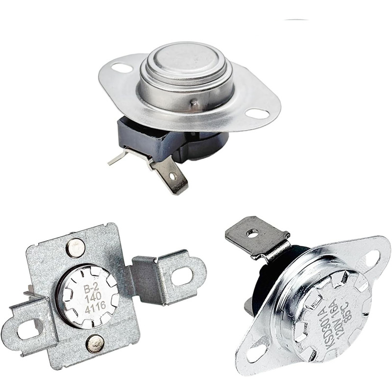 3-Piece Set of 6931El3003D Dryer Element Heater and 6931El3001F Thermostat 6931El3002M