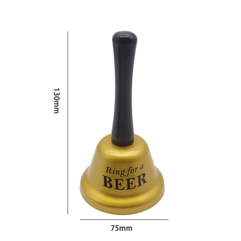 Metal manivela Bell jingbell llamando Bell que ordena Bell la educación temprana de los niños Bell campana de cobre