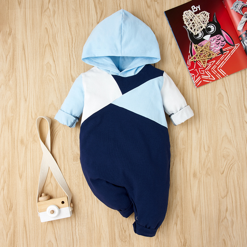 2021 Spring and Autumn Hooded Blue Europ...