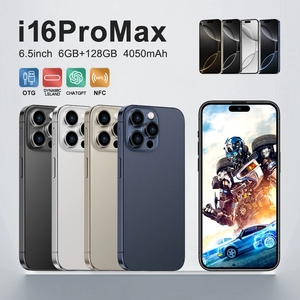 Смарт‑мобильный телефон, Intel Core i16, 16 Pro Max, 4G, поддержка всех стандартов сетевой связи, Android, широкий экран