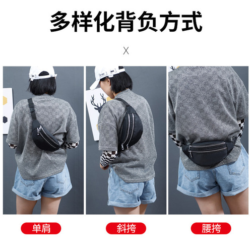 Factory's new cross-border best-selling sports waist bag waterproof mobile bag Korean-style fashionable waist bag large capacity waist bag