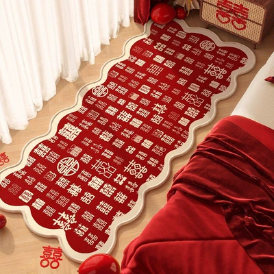 Car Carpet Decoration Items - wedding-bedside-06-60x-180cm-easy-care-bedside-blanket