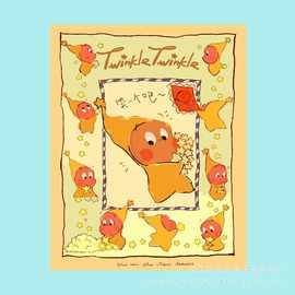 泡泡玛特星星人数字油画填色diy涂色手工画静心解压画手绘油彩画