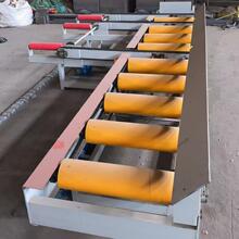 木工自动接板机带锯跑车自动接板机无动力滚筒自动接木机接板机