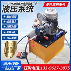 超高圧電動油圧ポンプ 220v 小型オイルポンプ大流量手動逆転バルブ油圧ポンプステーションシステムアセンブリ