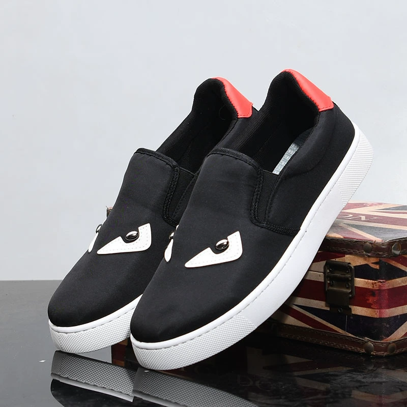 Дышащие мужские парусиновые туфли Little Monster, новая летняя нишевая универсальная модная повседневная обувь 822.