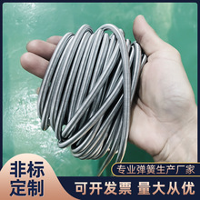 套管护管弹簧厂家加 工压缩护套弹簧定 制数据线保护套管弹簧