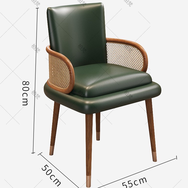 Sofá de restaurante temático Hotpot de madera sólida de caña mesa y silla de caña combinación de restaurantes muebles comerciales