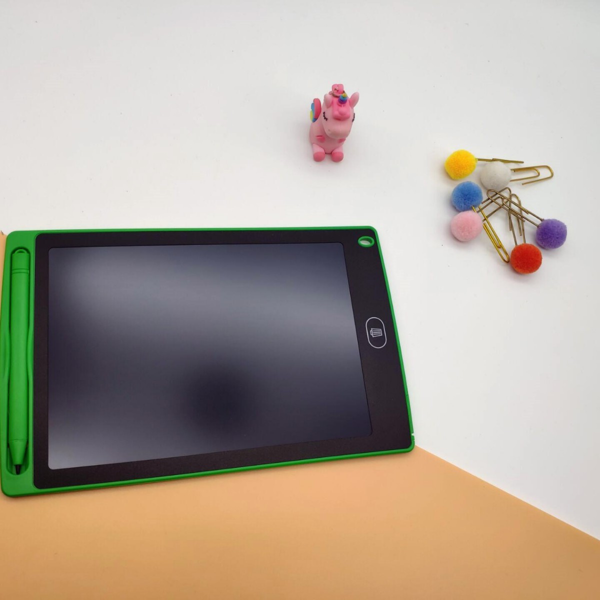 Tablero de escritura LCD de 12 pulgadas LCD tablero de escritura de los niños tablero de graffiti tablero de pizarra pequeña pizarra mensaje práctica palabra color escritura