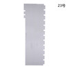 25 types of stainless steel cream scraper cake pattern modeling polygonal sawtooth scrape plate DIY baking tool