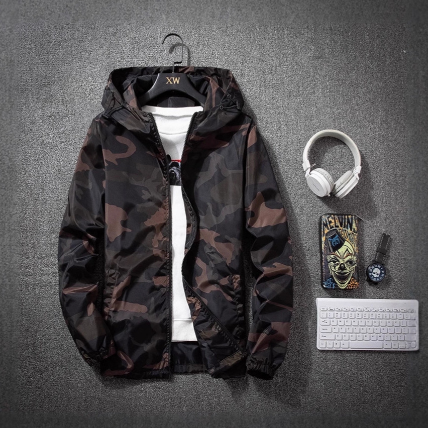 8803 Cross-border Supply Camouflage Sun Protection Clothing for Men, Spring and Autumn New Style, Amazon Bestseller, Men's Jacket, Factory Direct Sales
