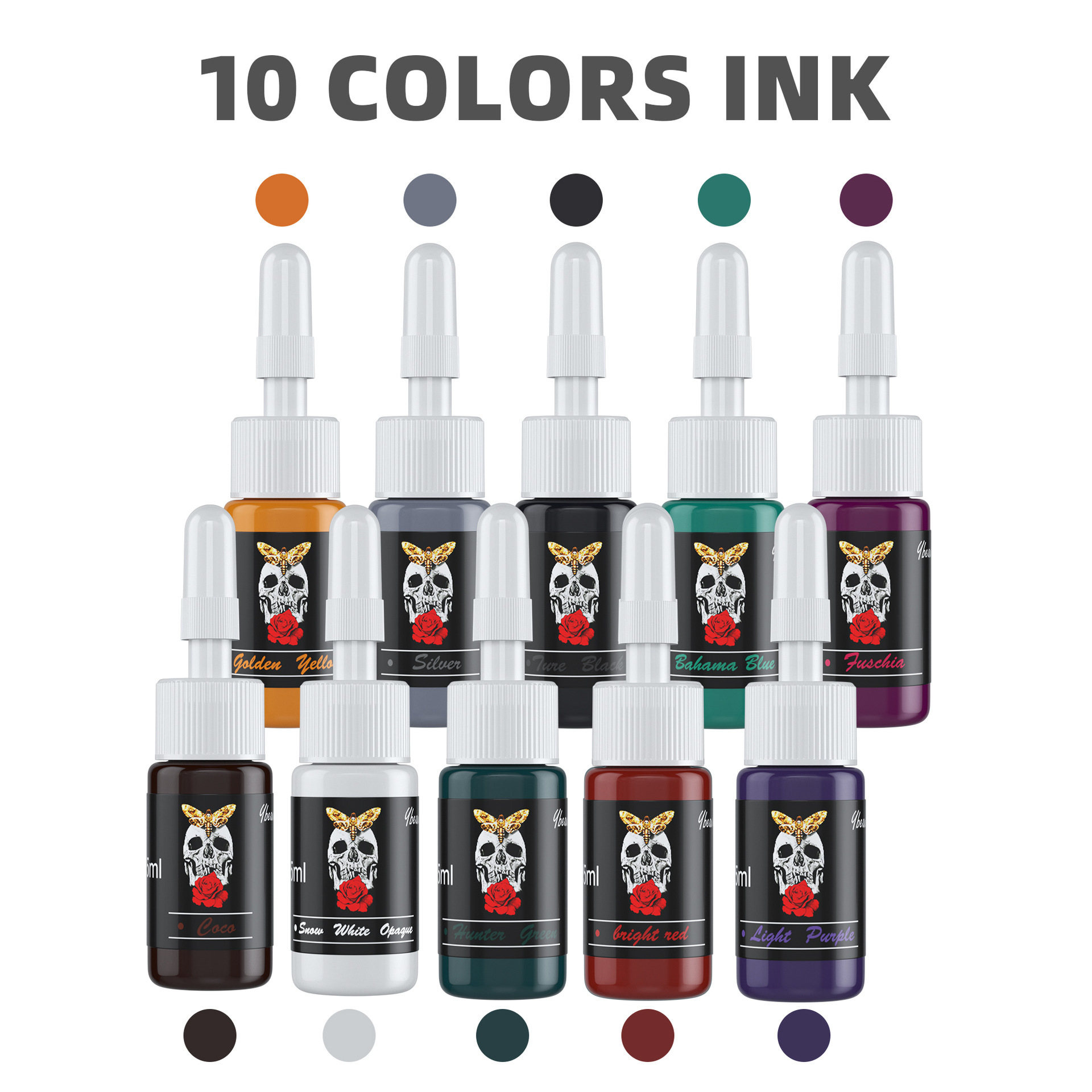 10 colores