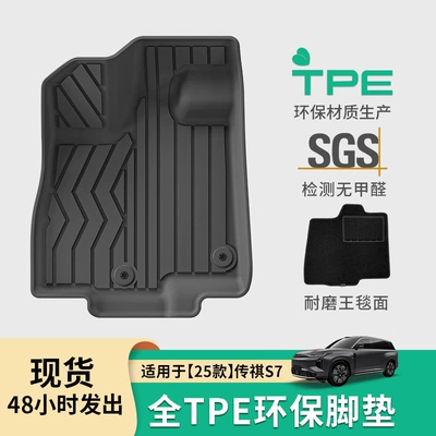Mats Dirt-Resistant TPE Floor Mats – Chuanqi Modelə uyğun ayaqaltı