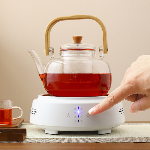 Household electric ceramic stove tea stove silent high-power small water boiler winter boiling tea around the stove glass health teapot