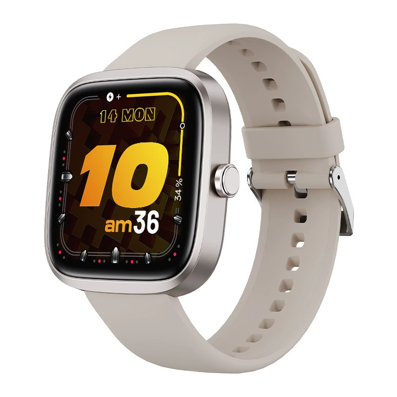 Cross-border 2025 new product T71 true heart rate 1.72 red light blood oxygen sports record language assistant smart watch