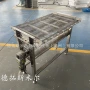 定做河道清理不锈钢输送机