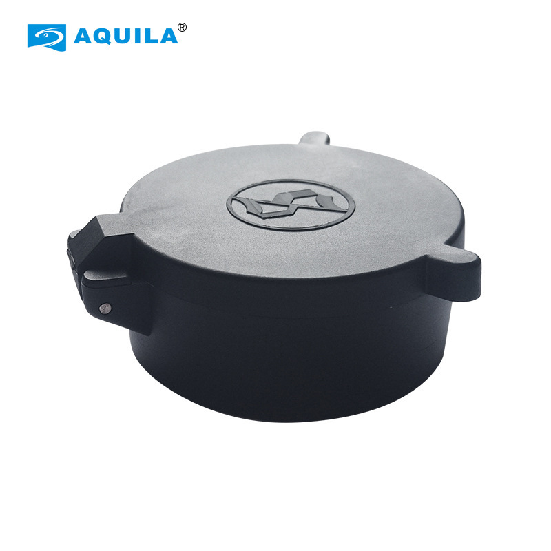 AQUILA T007防尘盖望远镜配件黑盖系列防尘护盖48MM（花管）