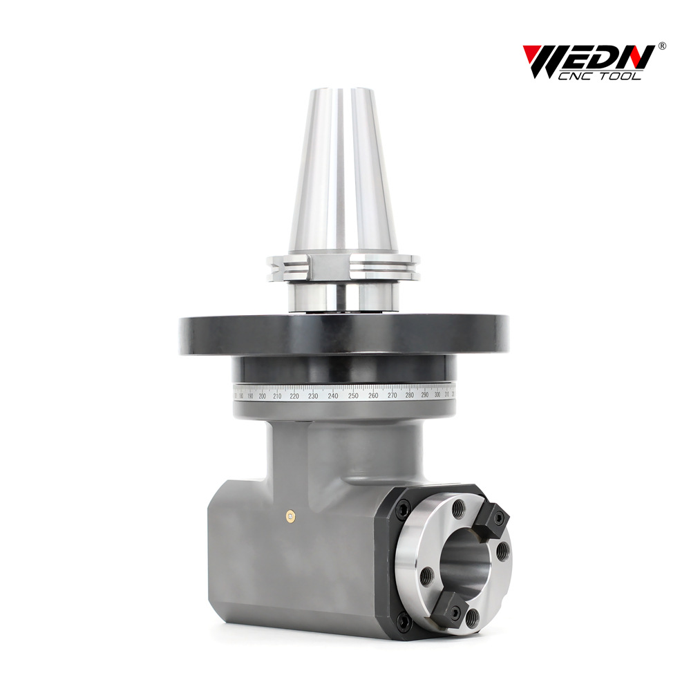 SK/JT50-BT40角度头侧铣头CNC加工中心钻孔攻牙高精侧铣头角度头