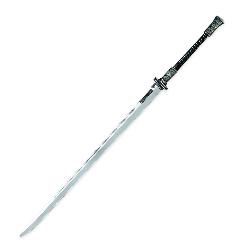 游戏周边30厘米明末渊虚之羽合金模型金属玩具道具武器模型未开刃|undefined