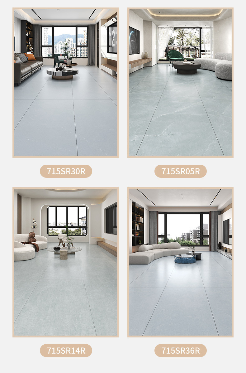 佛山厂家批发侘寂风微水泥瓷砖750<em></em>x1500素色地砖客厅轻奢