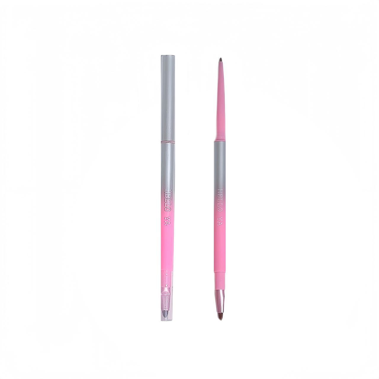 Hello ya Eye pencil, knife, three dimensional double-sided liner