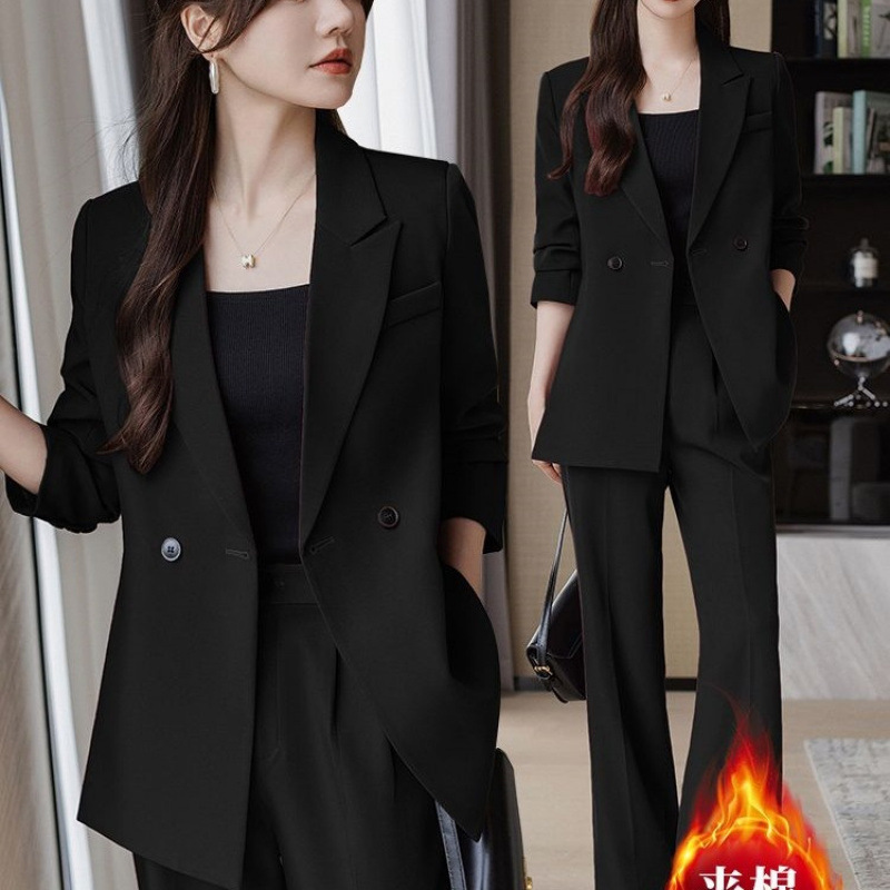 Suit Suit for Women 2025 New Spring & Fall Professional Formal Wear High-End Elegant Casual Winter Quilted Suit Jacket Suit Suit for Women 2025 New Spring & Fall Professional Formal Wear High-End Elegant Casual Winter Quilted Suit Jacket