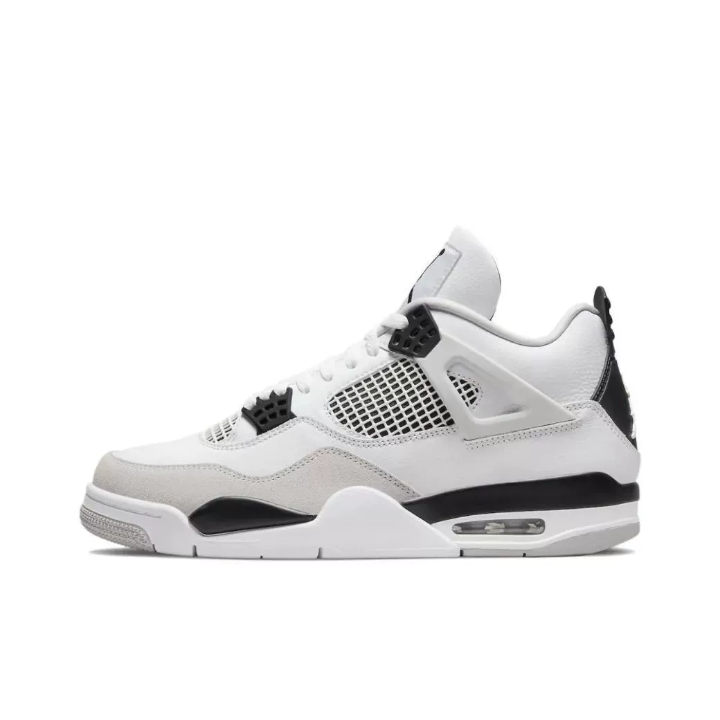 Баскетбольные кроссовки (Air Jordan) унисекс, белая противоскользящая подошва, мягкая пятка