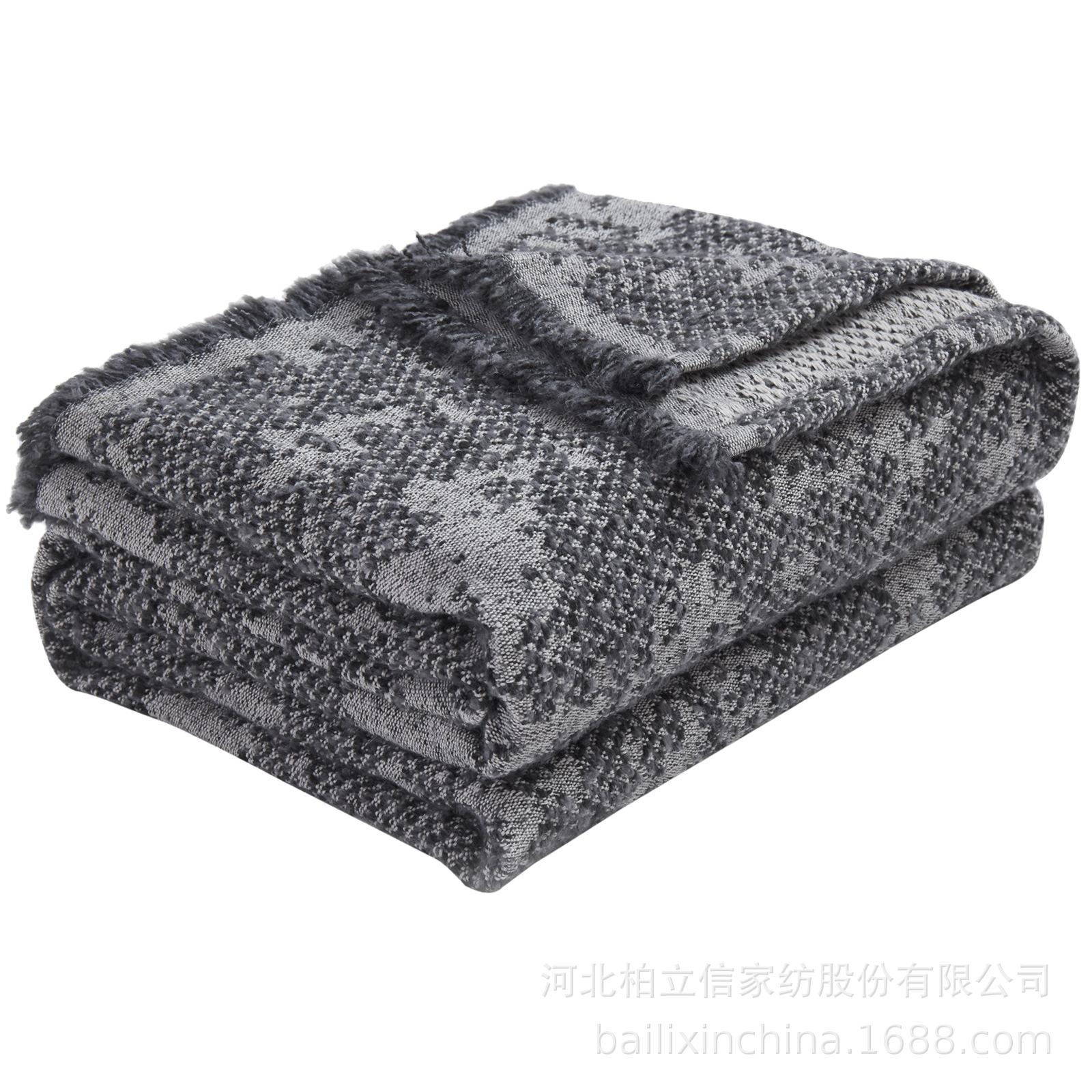 跨境亚马逊冬季羊毛盖毯沙发毯子午休毯外贸出口毛毯wool blanket