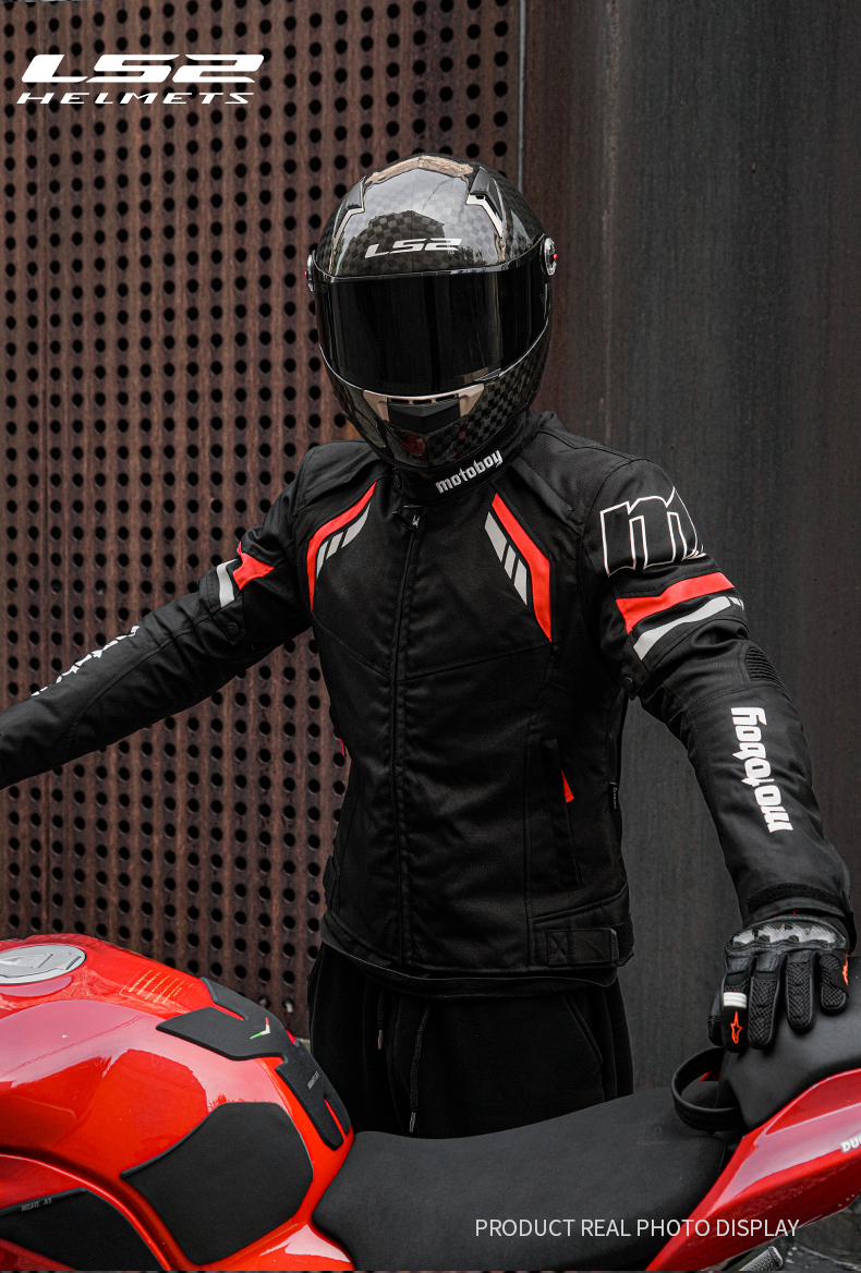 LS2FF396 Motorcycle Helmet 12K Full Carbon Fiber Anti-Fog Visor