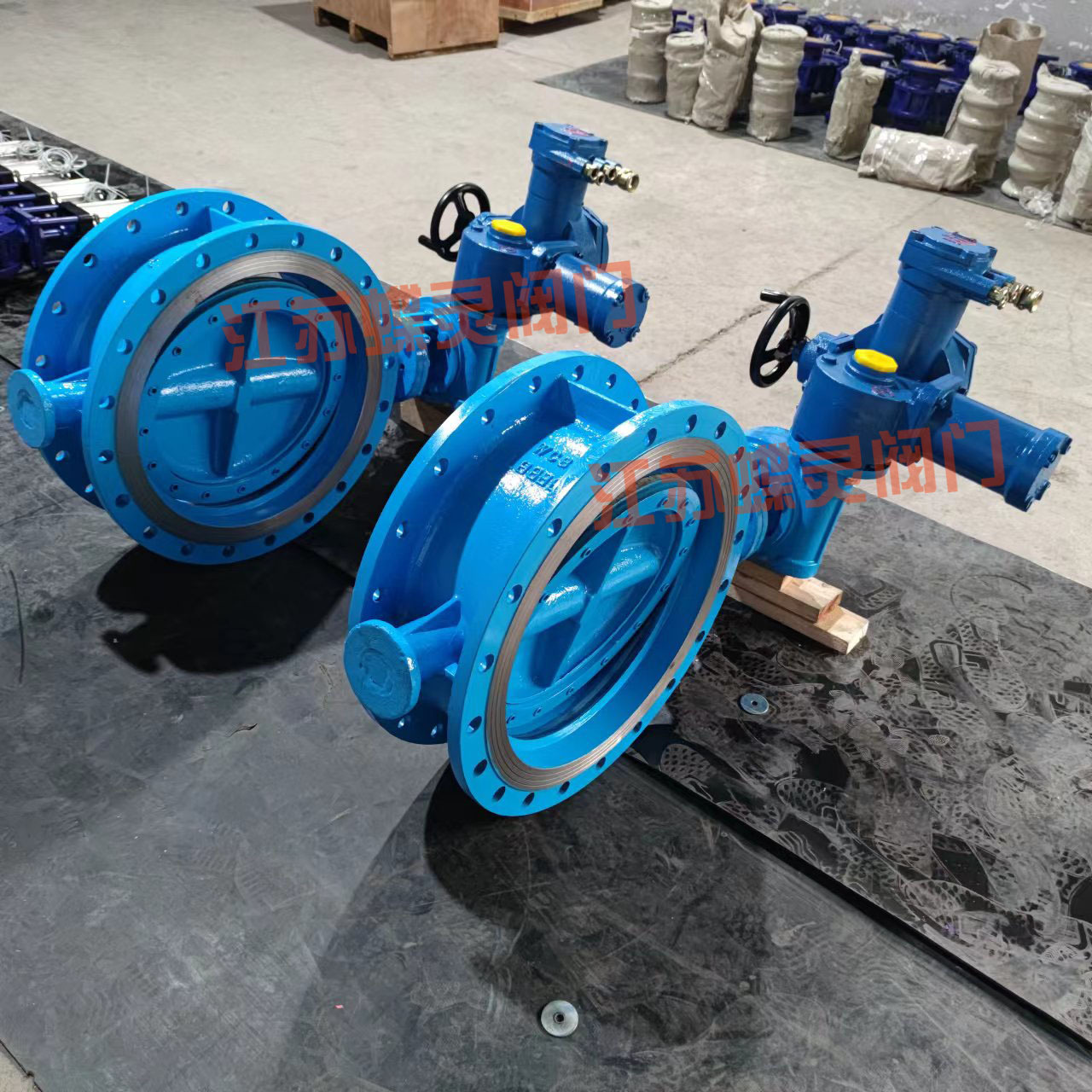 煤矿隔爆电动蝶阀 MKWSD94F-16电动瓦斯蝶阀 矿用瓦斯专用阀DN400