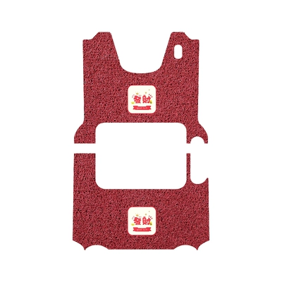 CA500 Electric Tricycle Foot: Electric vehicle foot mat - emma-letao-foot-mats-burgundy-make-fortune-free-fixing-stickers