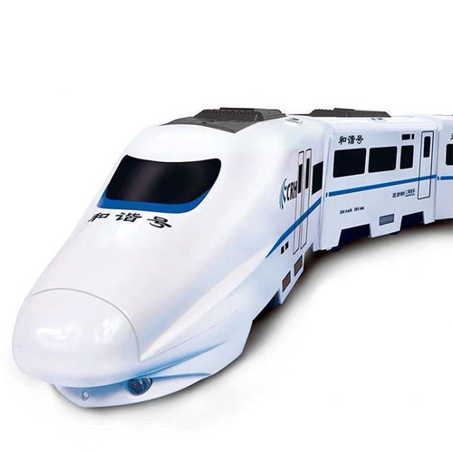 Children's electric high-speed rail simulation Harmony EMU model universal small train high-speed train early education toy for boys