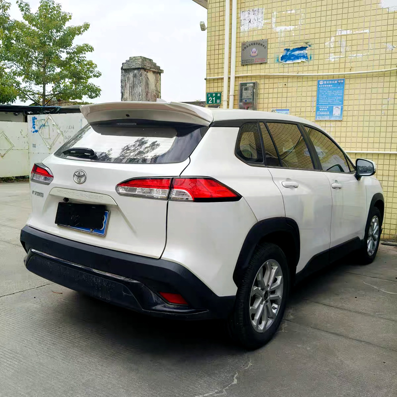 Suitable for 2022-2025 Toyota Landa Tail Wing Corolla Cross Sharp Modification Top Wing Fixed Wing Decoration