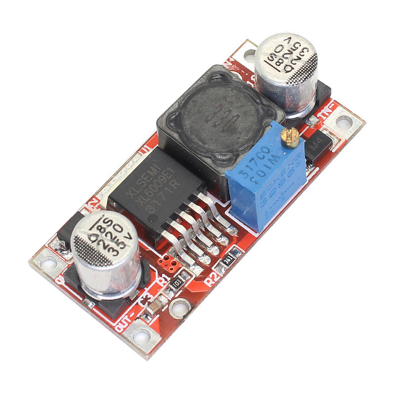 XL6009 DC-DC升压电源稳压模块3V-34V转4-35V5V12V可调10W 电流3A