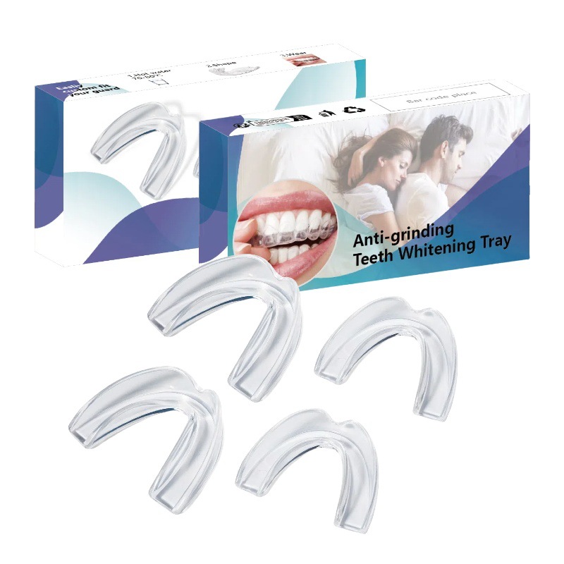 Retenedores Termoplásticos que se Moldean con el Calor, Disponibles en Varios Tamaños, Previenen el Rechinamiento de Dientes y los Ronquidos, Ayuda para Dormir para Dejar de Roncar.