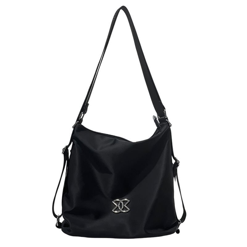 Women's Commuter Tote Bag 2024 New Soft Leather Large Bag Versatile Sport 2-Way Backpack Shoulder Crossbody Bag Mother's Bag