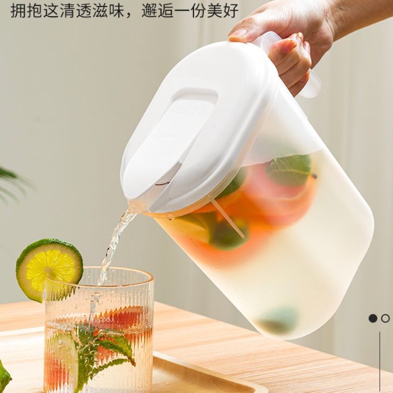 蛇口付き冷蔵庫コールドケトル、高温耐性家庭用食品グレードのフィルター付き飲料樽、氷水水出しケトル|undefined