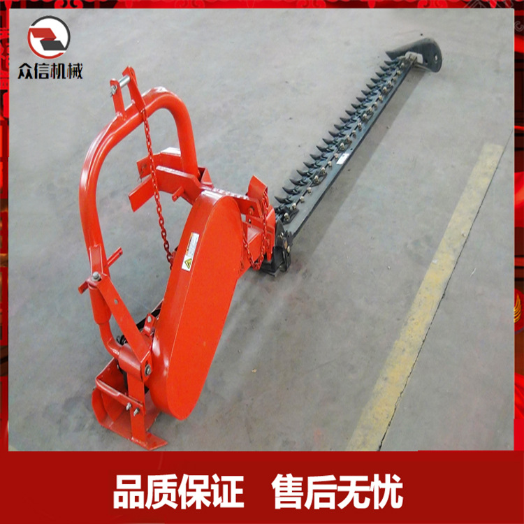 往复式圆管割草机 1.4-1.8米牧草苜蓿收割机四轮拖拉机带牧草机械