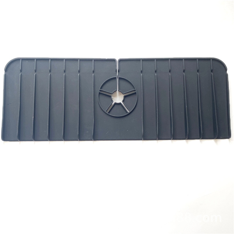 Transfronteriza grifo de silicona multifuncional fregadero estera de drenaje a prueba de salpicaduras baño cocina lavabo superficie inferior impermeable