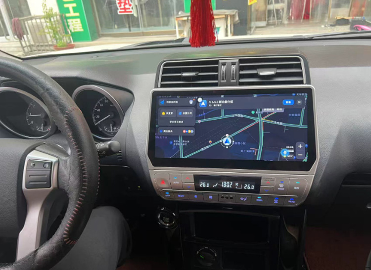 10-17 Toyota Prado models upgraded to the 18 model with large-screen navigation and 360-degree panoramic integrated system